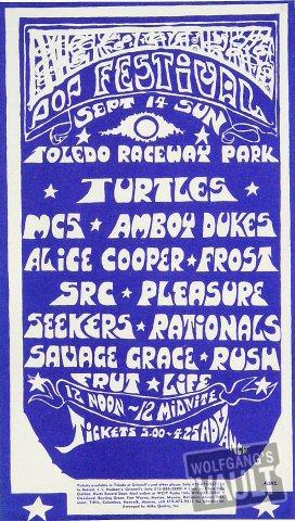 The Turtles Handbill