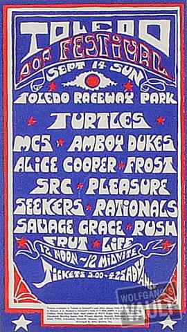 The Turtles Handbill