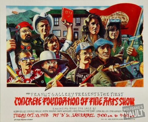 Concrete Foundation Postcard