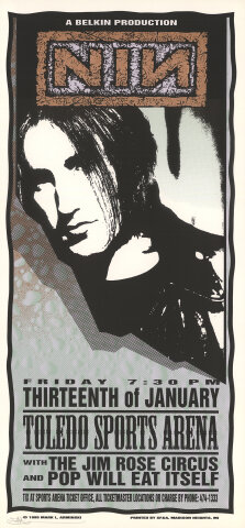 Nine Inch Nails Silkscreen