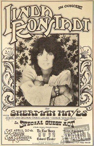 Linda Ronstadt Handbill