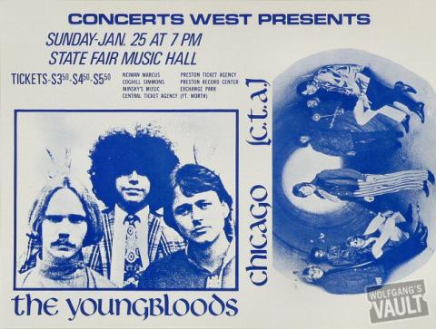 The Youngbloods Handbill