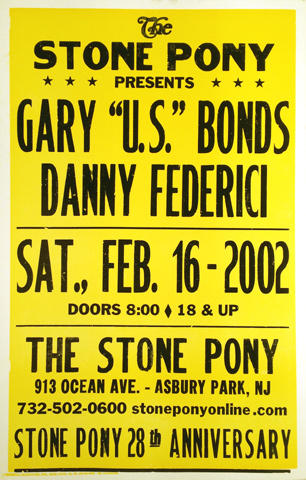 Gary "U.S." Bonds Poster