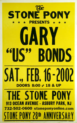 Gary "U.S." Bonds Poster