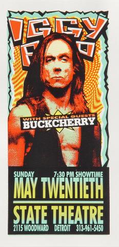 Iggy Pop Handbill
