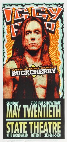Iggy Pop Silkscreen