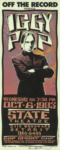 Iggy Pop Silkscreen