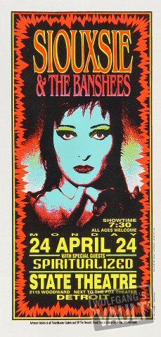 Siouxsie & the Banshees Handbill