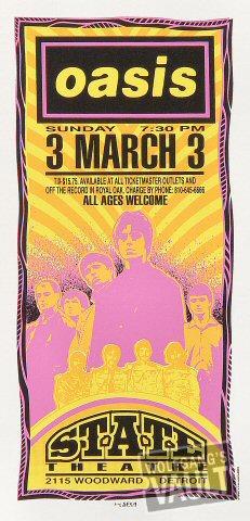 Oasis Handbill