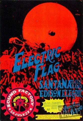 Electric Flag Poster