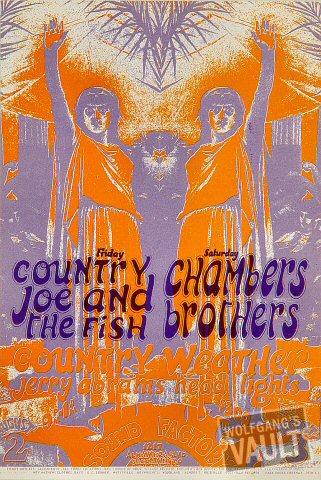 Country Joe & the Fish Handbill