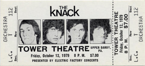 The Knack Vintage Ticket