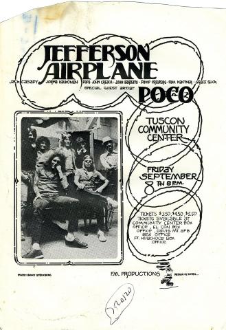 Jefferson Airplane Handbill