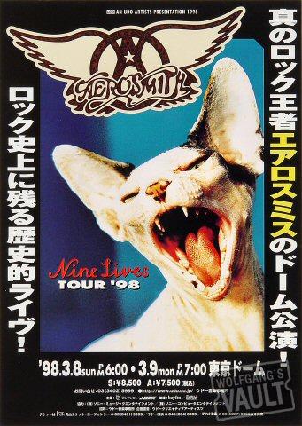 Aerosmith Handbill
