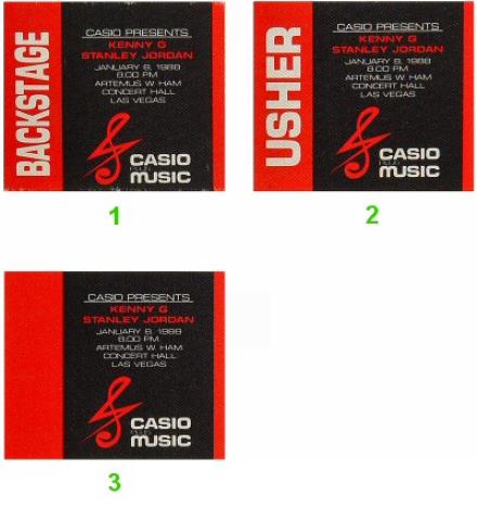 Kenny G Backstage Pass