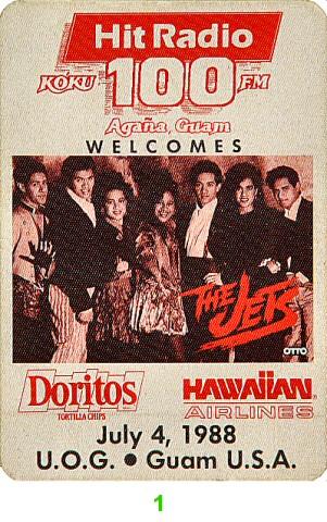 The Jets Backstage Pass