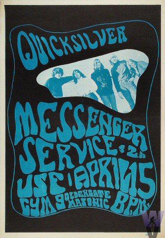 Quicksilver Messenger Service Poster