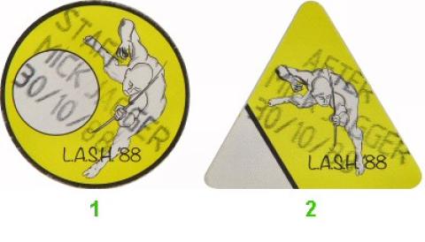 Mick Jagger Backstage Pass