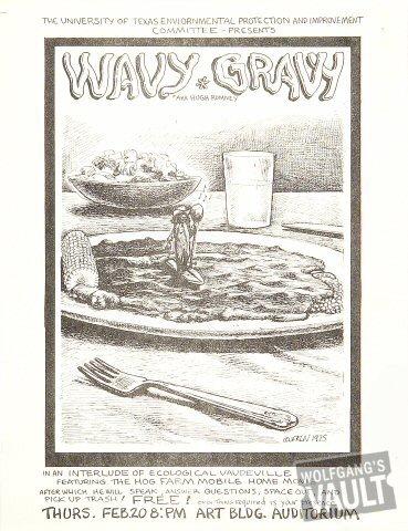 Wavy Gravy Handbill
