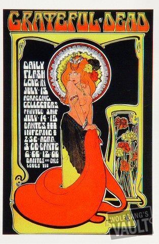 Grateful Dead Handbill