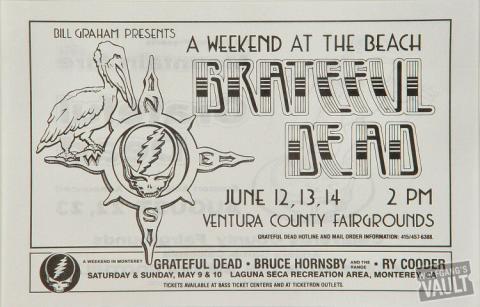 Grateful Dead Handbill