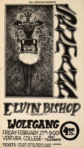 Santana Handbill