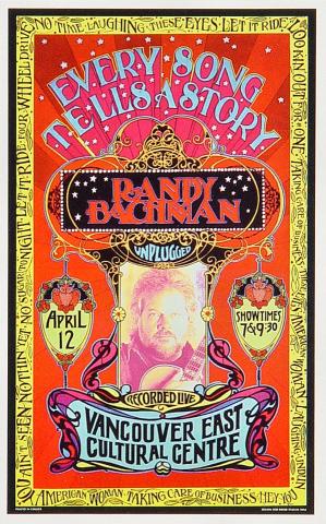 Randy Bachman Handbill