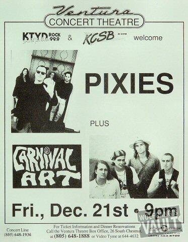 Pixies Handbill