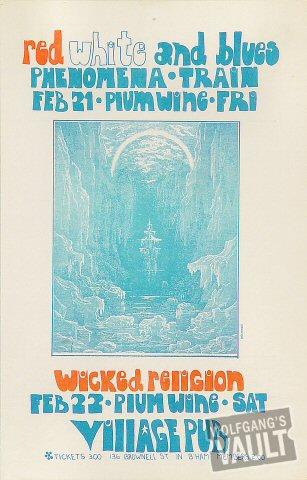 The Red, White & Blues Handbill
