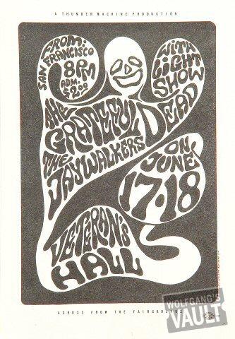 Grateful Dead Handbill