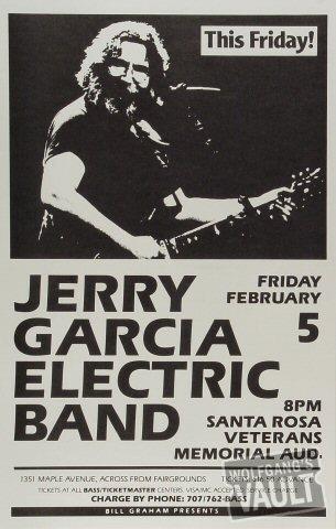 Jerry Garcia Band Poster