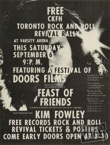 The Doors Handbill