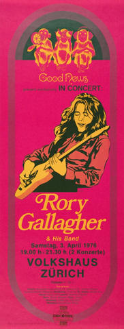 Rory Gallagher Poster
