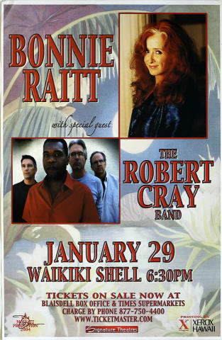 Bonnie Raitt Poster