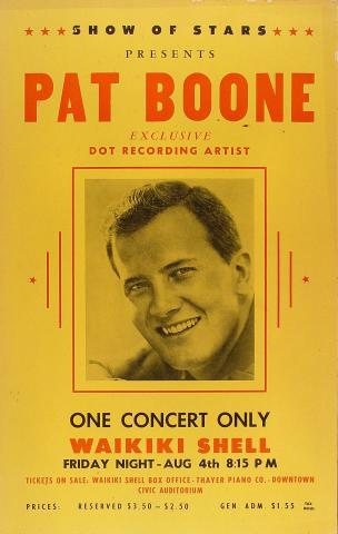 Pat Boone Poster