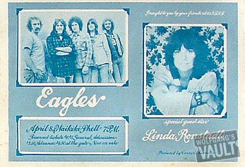 The Eagles Handbill