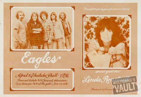 The Eagles Handbill