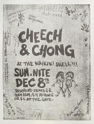 Cheech and Chong Handbill