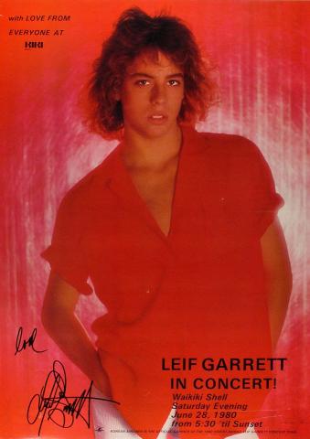 Leif Garrett Poster