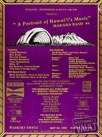 The Hawaiian All Star Band Poster