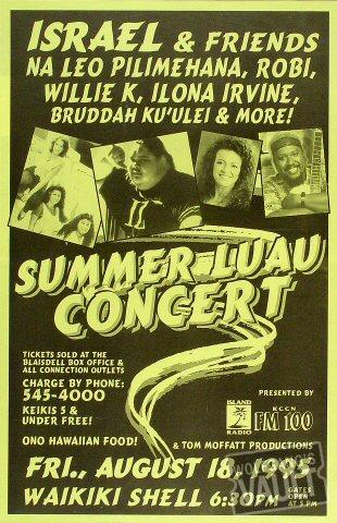 Israel Kamakawiwo'ole Poster
