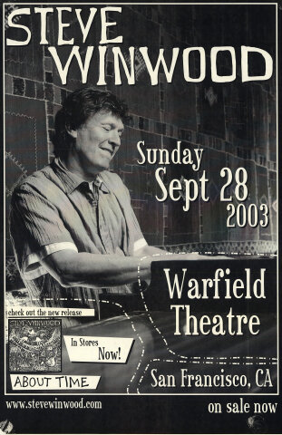 Steve Winwood Poster