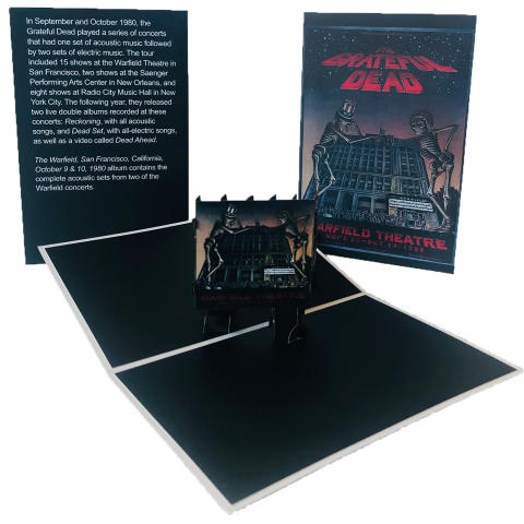 Grateful Dead Pop-Up Greeting Card