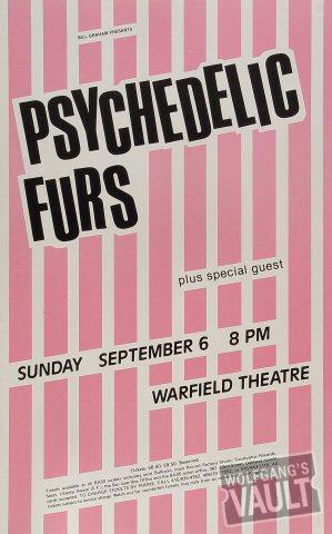 The Psychedelic Furs Poster