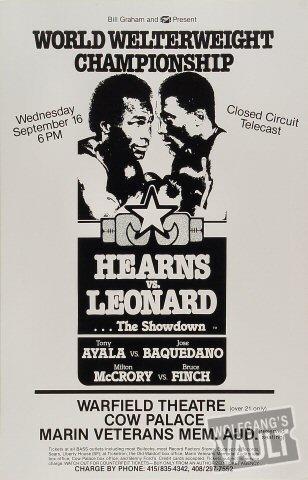 Thomas "Hitman" Hearns Poster
