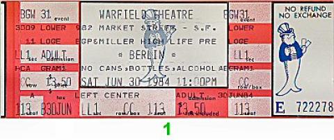 Berlin Vintage Ticket