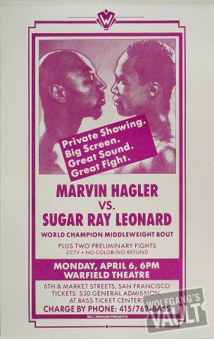 Marvin Hagler Poster