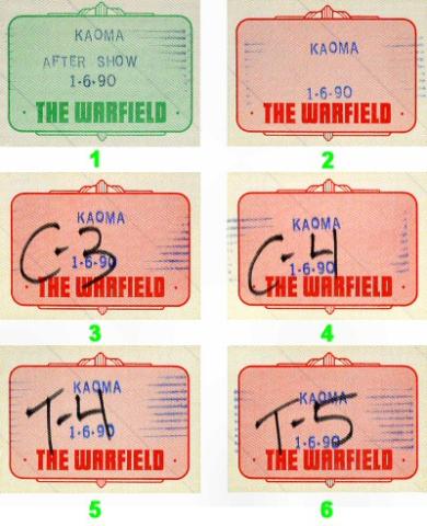 Kaoma Backstage Pass