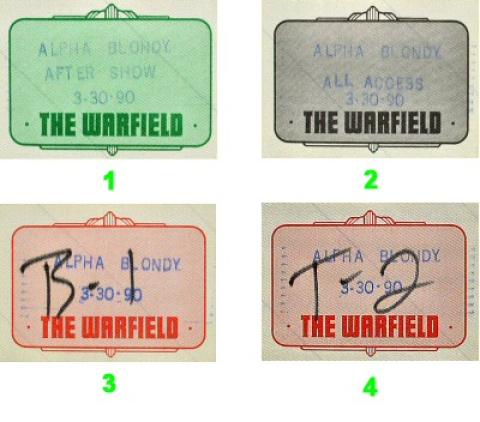 Alpha Blondy & The Solar System Backstage Pass