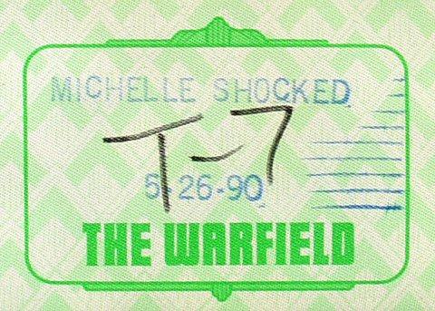 Michelle Shocked Backstage Pass